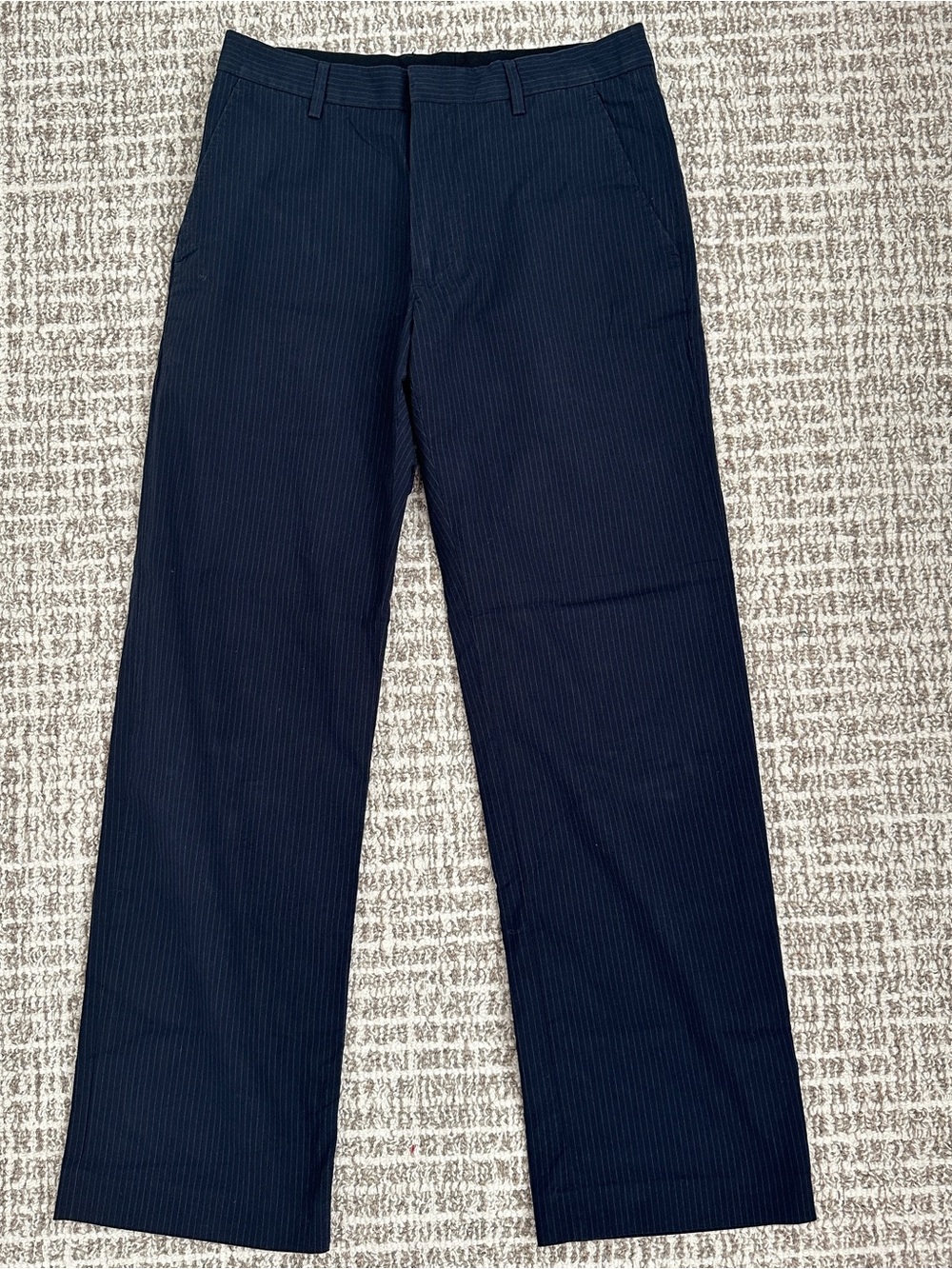 NEW Banana Republic Men's Navy Pinstripe Dress Pants, Sz 31/32